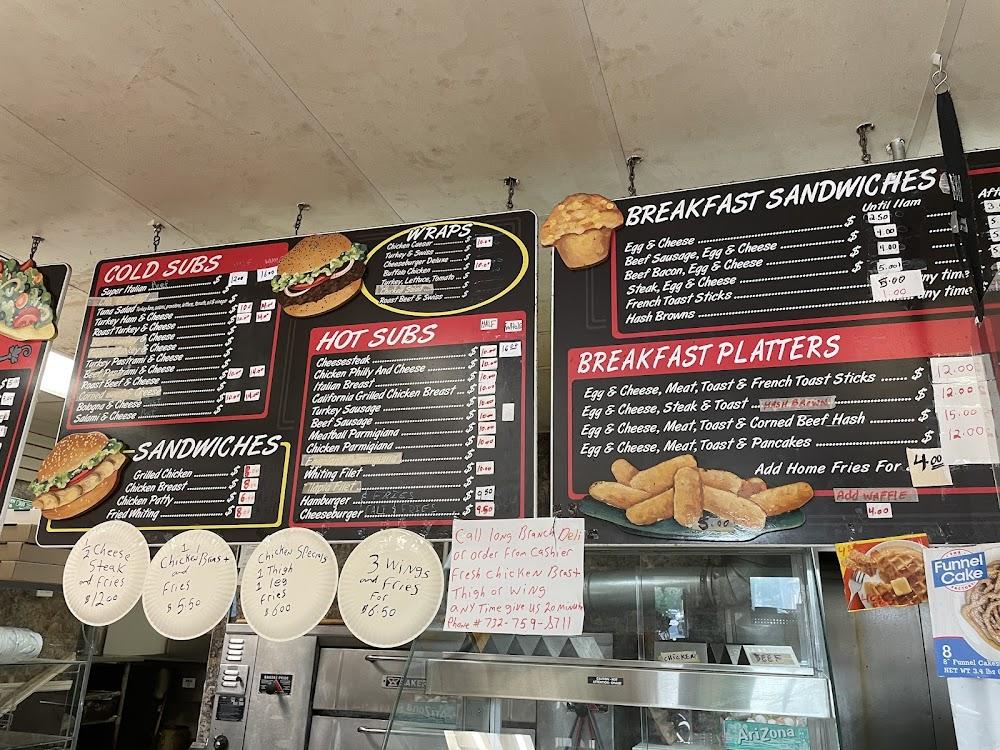 Long Branch Deli & Pizza Menu image 1